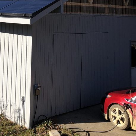 solar car charging